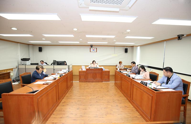 제269회 제1차 복지도시위원회(2024. 9. 4.) 사진