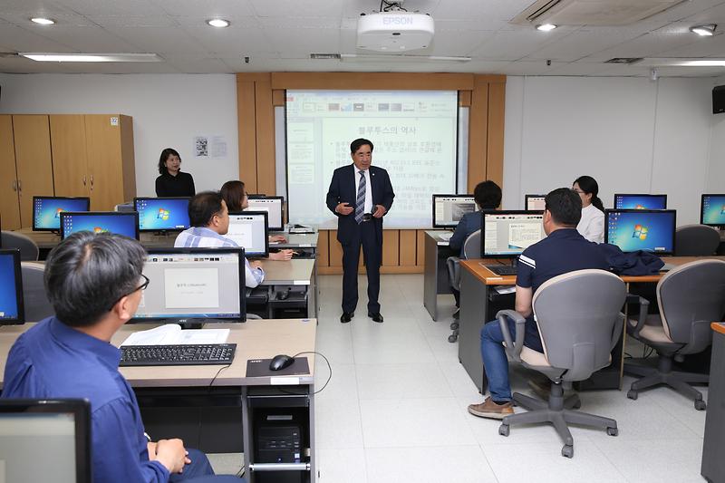 인천광역시 서구의회 의원 정보화 교육 실시 사진