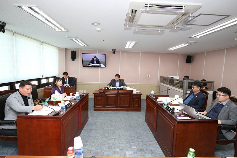 제234회 제2차 정례회 제1차 환경경제위원회(2019.12.2.) 사진