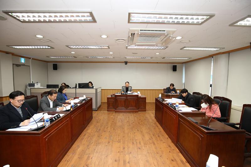 제234회 제2차 정례회 제1차 자치행정위원회(2019.12.2.) 사진