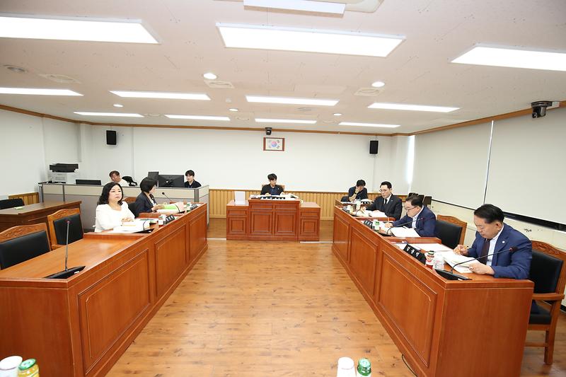 제283회 임시회 제1차 복지환경도시위원회(2026.09.14.) 사진