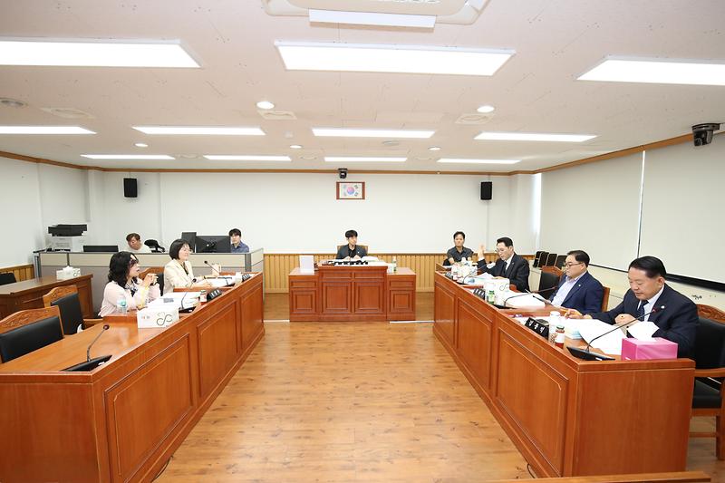 제283회 임시회 제4차 복지환경도시위원회(2026.09.17.) 사진