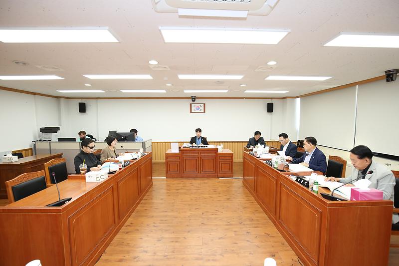 제283회 임시회 제5차 복지환경도시위원회(2026.09.18.) 사진