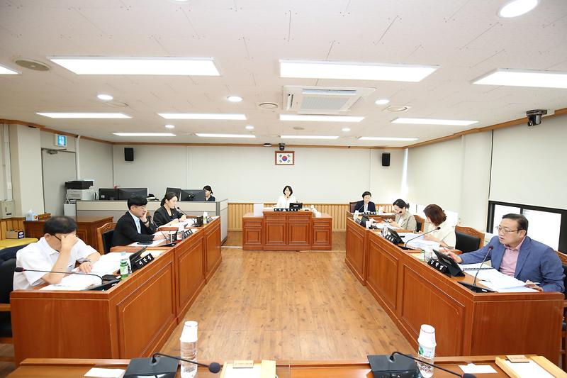 제283회 임시회 제6차 기획행정안전위원회(2026.09.21.) 사진