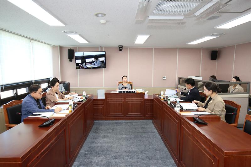 제283회 임시회 제1차 의회운영위원회(2026.09.22.) 사진