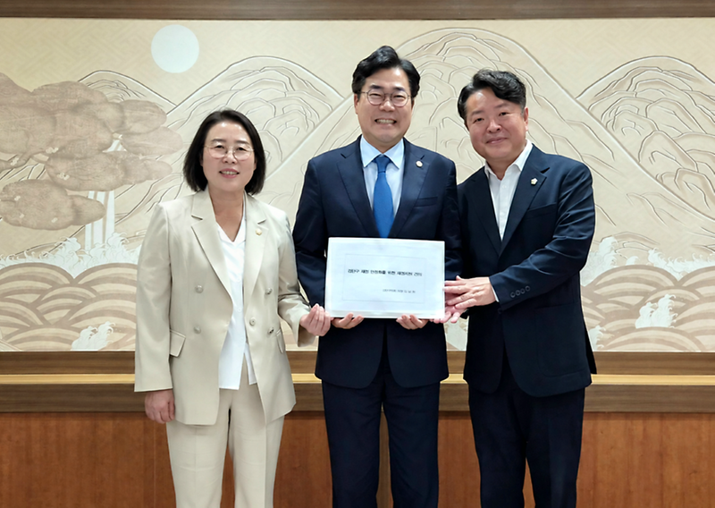 박찬대 인천시장, 남영희 부시장 재정 지원 요청 사진