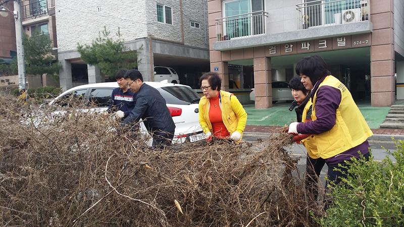 2015.4.3일 식목행사[검암경서동 주민자치위원회] 사진