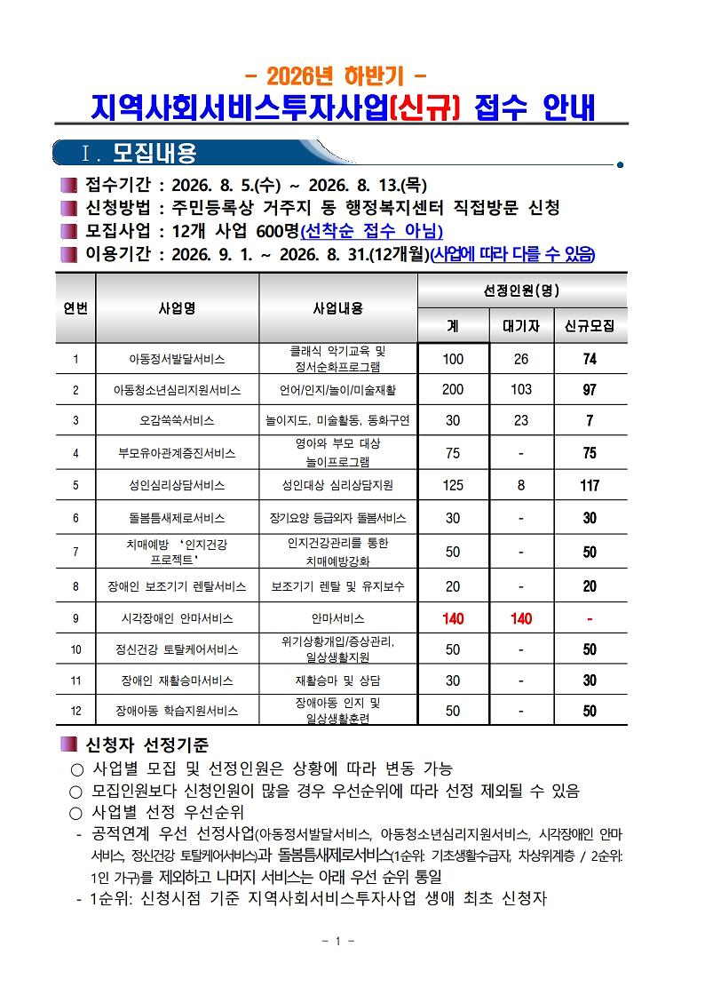 2026년_하반기_지역사회서비스투자사업_신규_접수_안내(게시용)_1.jpg 이미지