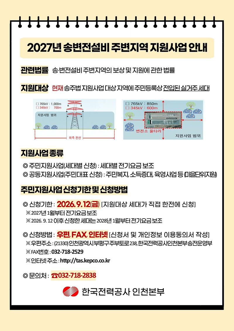 붙임1._2027년_송변전설비_주변지역_지원사업_포스터_인천본부_1.jpg 이미지