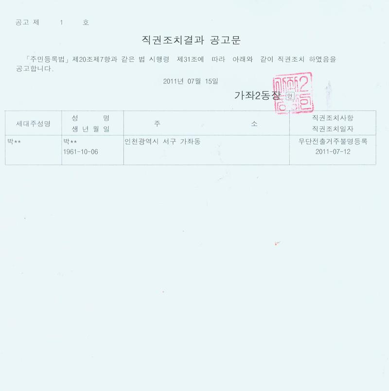 직권조치결과공고문(20110718).jpg 이미지