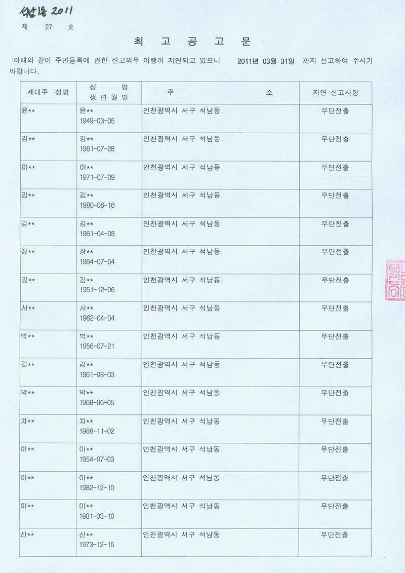최고공고문(2011325~331)-1.jpg 이미지