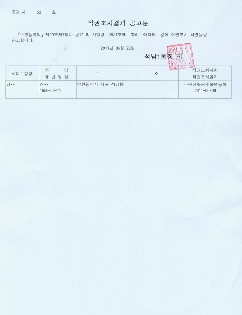 직권조치결과공고문(2011620).jpg 이미지
