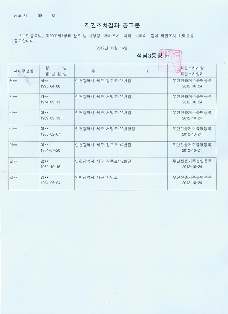 직권조치결과 공고문(하반기일제정리)002.jpg 이미지