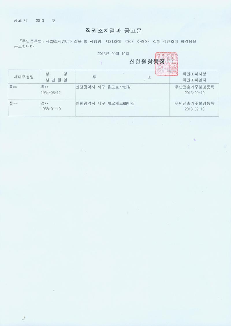 20130910 직권조치결과 공고문.jpg 이미지