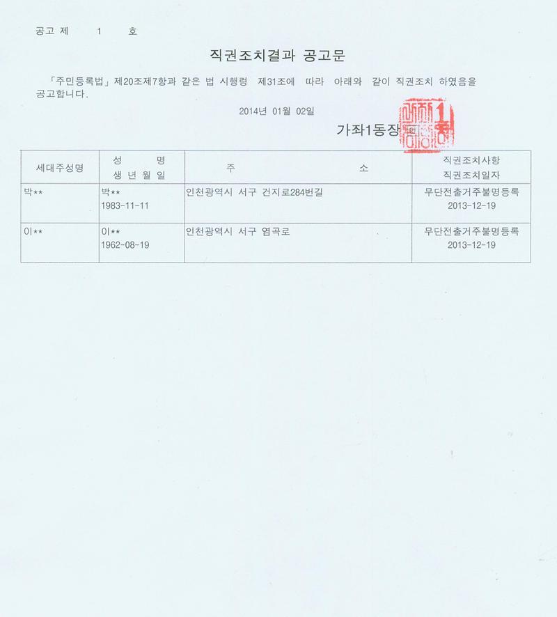 직권조치결과 공고(20140102)001.jpg 이미지