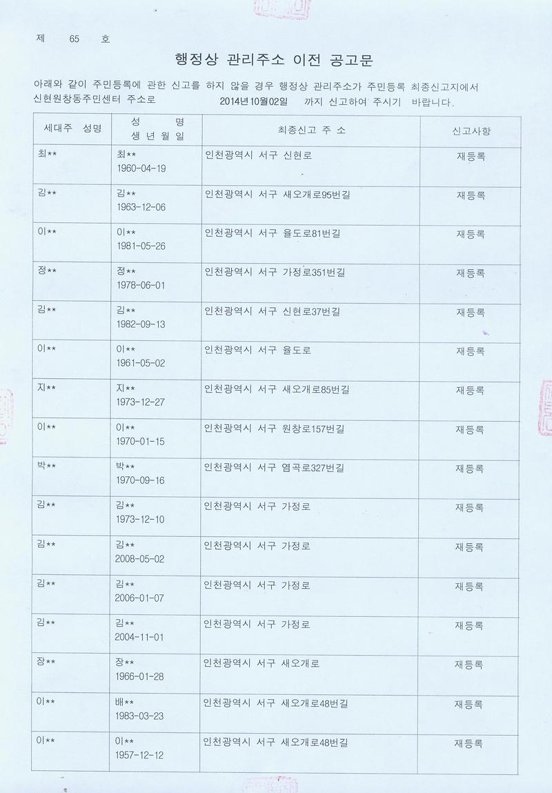 행정상 관리주소이전 공고문(1차)003.jpg001.jpg 이미지