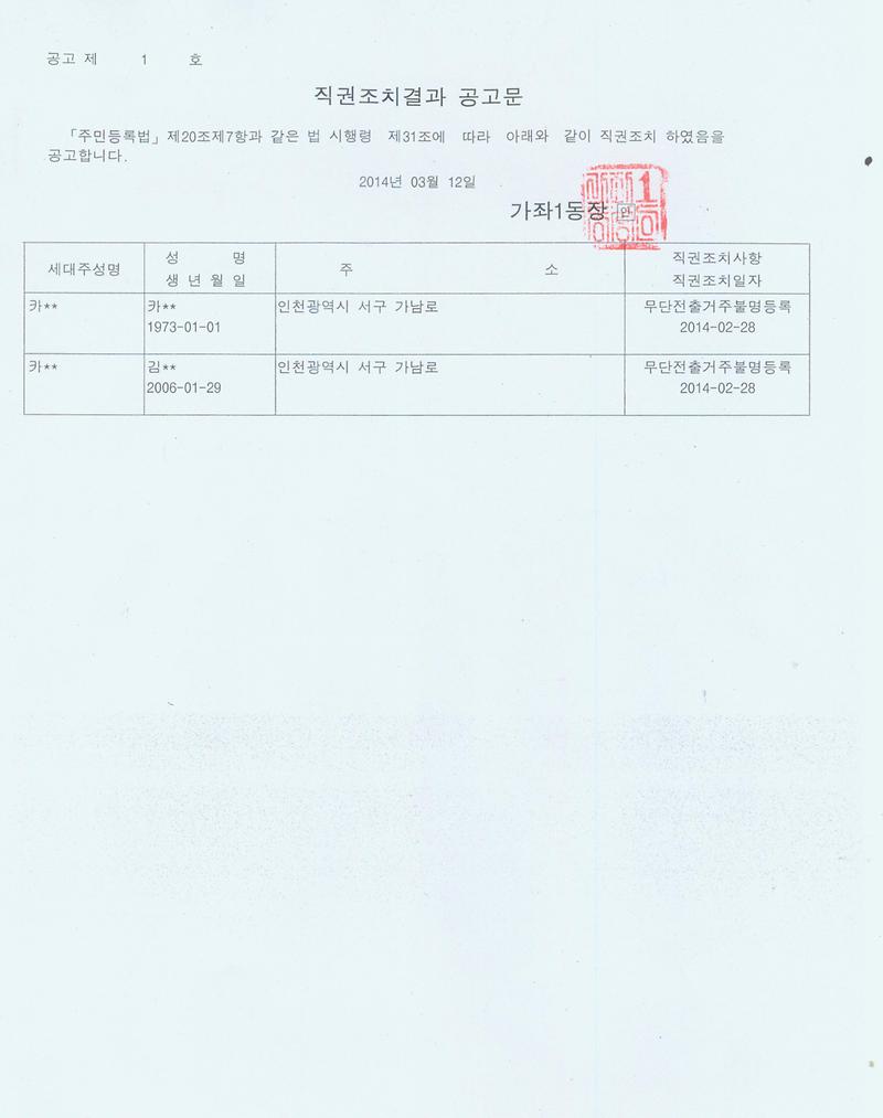 직권조치결과 공고문(2014.03.12).jpg 이미지