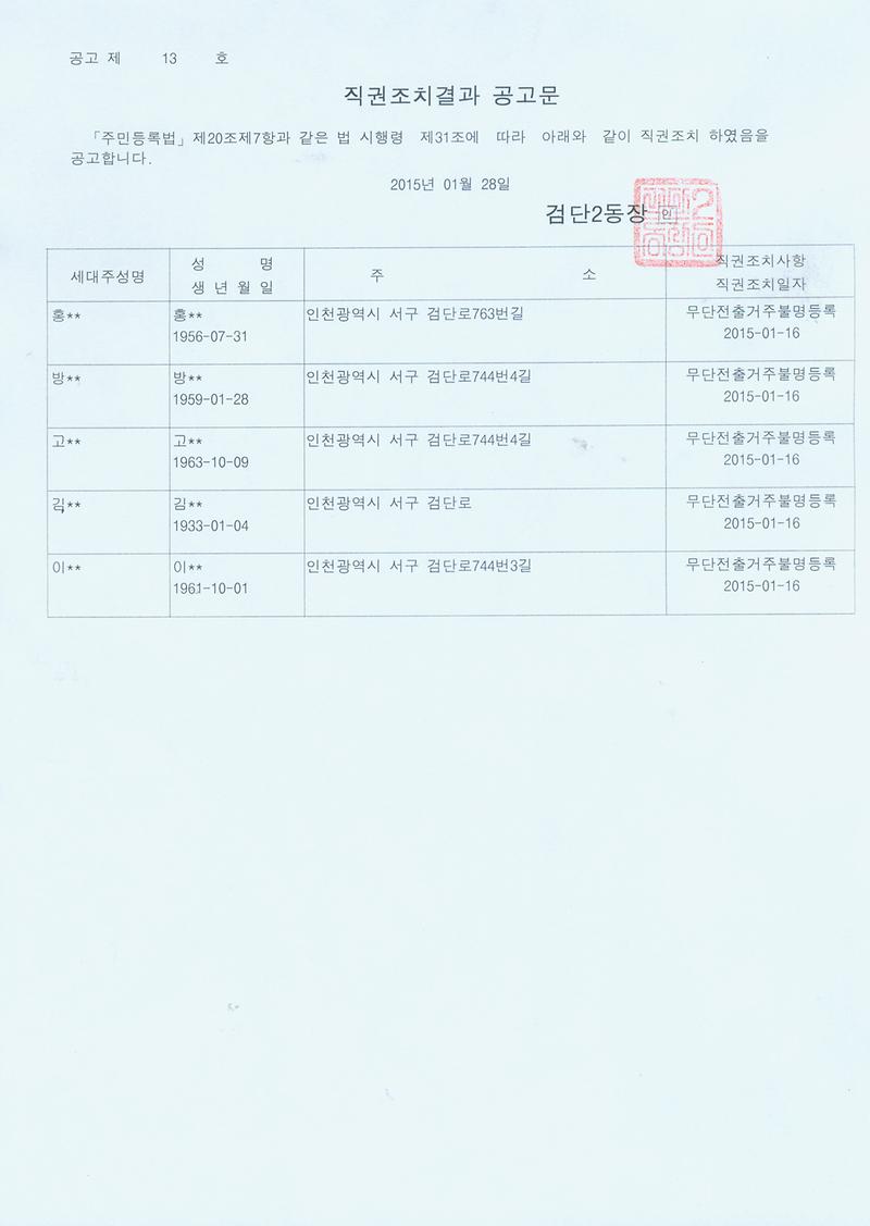 직권조치결과 공고문(20150128).jpg 이미지