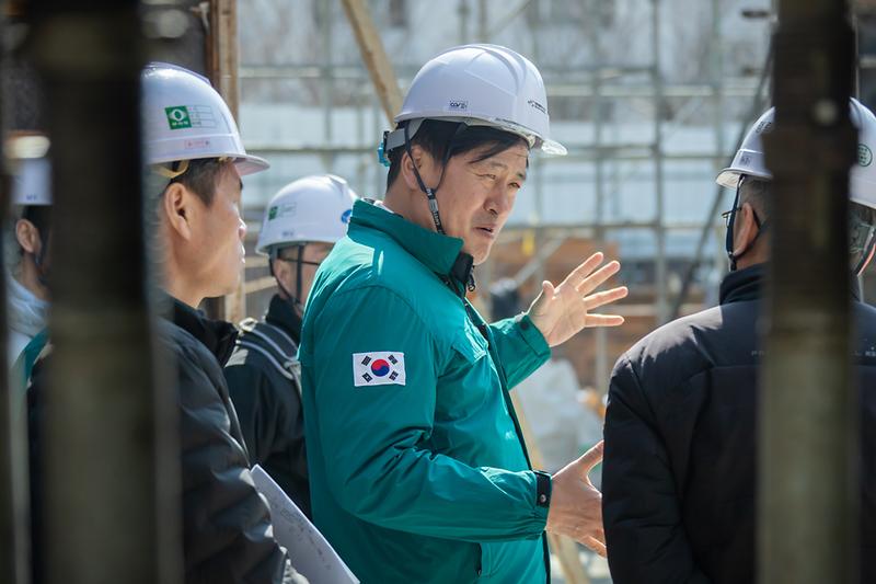 20250306 해빙기 대비 건축공사 현장 점검 사진