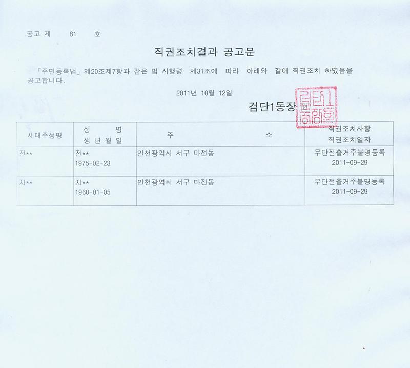직권조치공고문(전00외1명)-111012.jpg 이미지