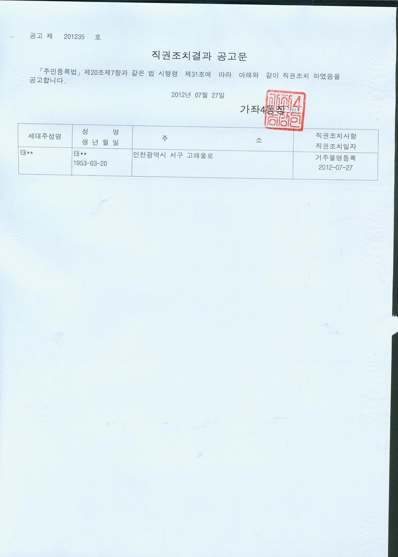 거주불명등록주소이전직권조치결과(2012727).jpg 이미지