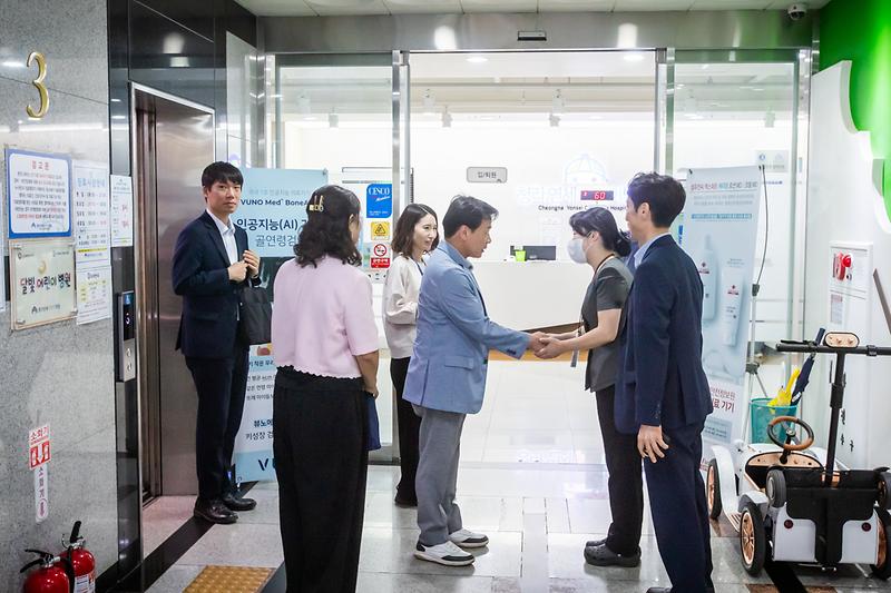 20260922 연휴 대비 청라연세어린이병원 응급의료기관 방문 사진