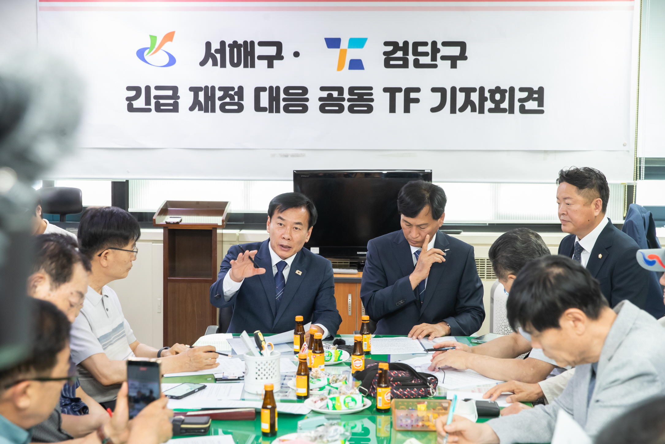 20260701 기자실 방문 및 취임 기자회견 사진